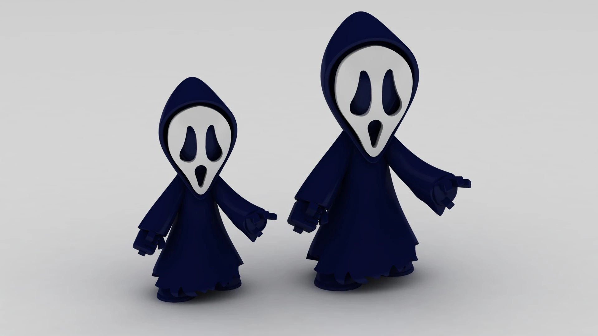 Personaggio di Halloween Modello di stampa 3D .c4d .max .obj .3ds .fbx .stl .blend 