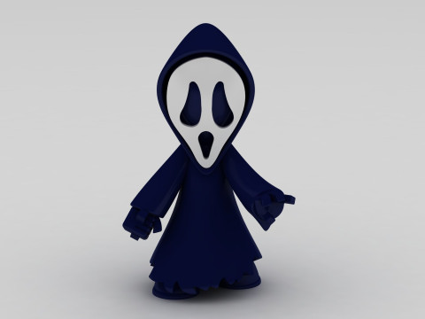 Halloween character 3D 打印模型