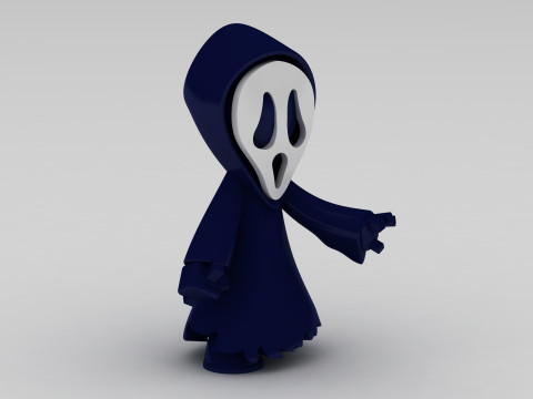 Halloween character 3D 打印模型