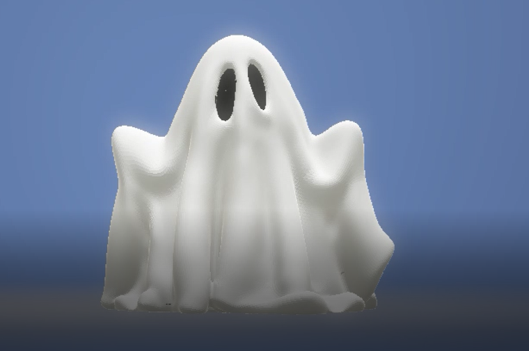 Halloween ghost Modelo de impresión 3D .c4d .max .obj .3ds .fbx .stl .blend