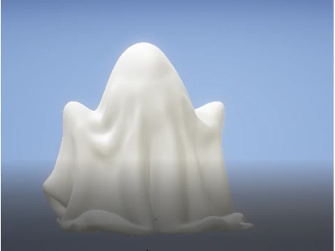 Halloween ghost 3D Print Model