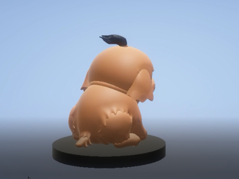 Puppy Model do druku 3D