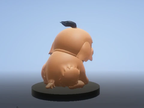 Puppy 3D Print Model