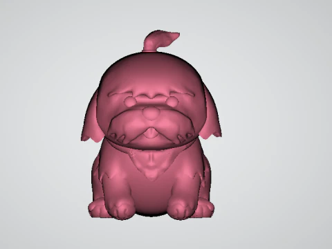 Puppy 3D Print Model