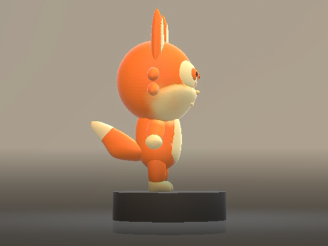 Cat character 3D Print Model