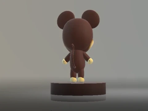 3D mouse character 3D Print Model