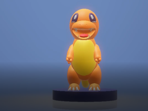 3D dragon character 3D Print Model