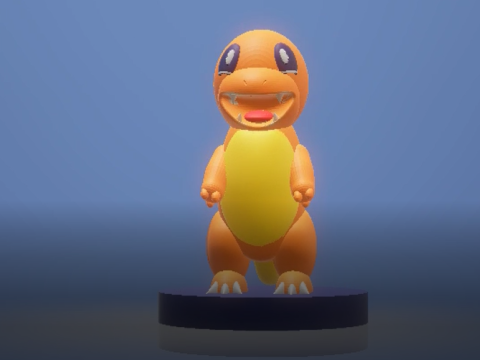 3D dragon character 3D Druckmodell