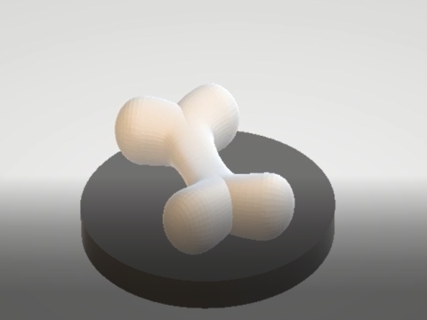 3D bone model 3D Print Model
