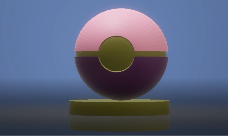 Fantasy capture ball 3D Print Model .c4d .max .obj .3ds .fbx .stl .blend 