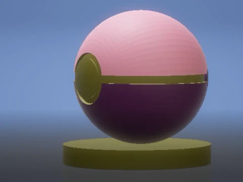Fantasy capture ball 3D Print Model