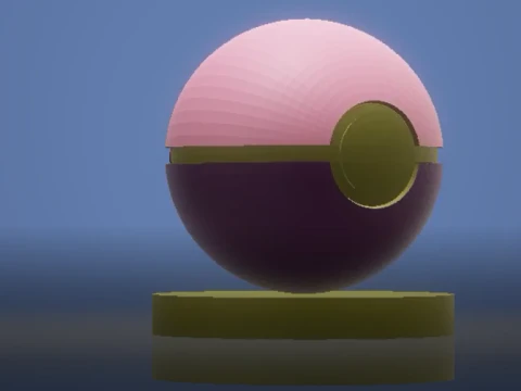 Fantasy capture ball 3D Print Model