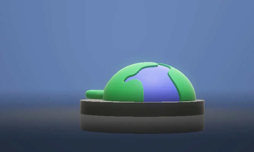 Cartoon world model 3D Print Model .c4d .max .obj .3ds .fbx .stl .blend 