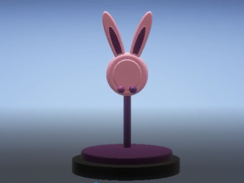 Cartoon bunny toy 3D Принт Модель