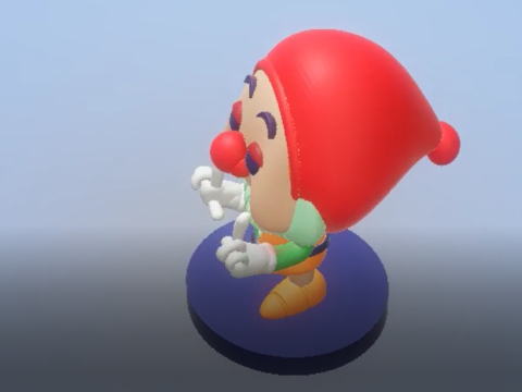 3D gnome character 3D प्रिंट मॉडल