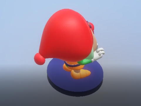 3D gnome character 3D प्रिंट मॉडल
