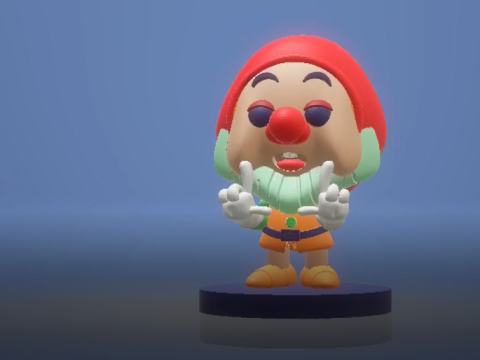 3D gnome character 3D प्रिंट मॉडल