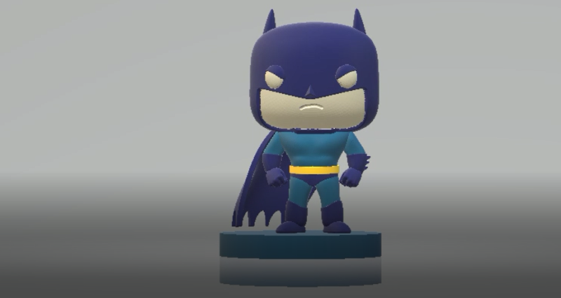 3D superhero model 3D printmodel .c4d .max .obj .3ds .fbx .stl .blend 