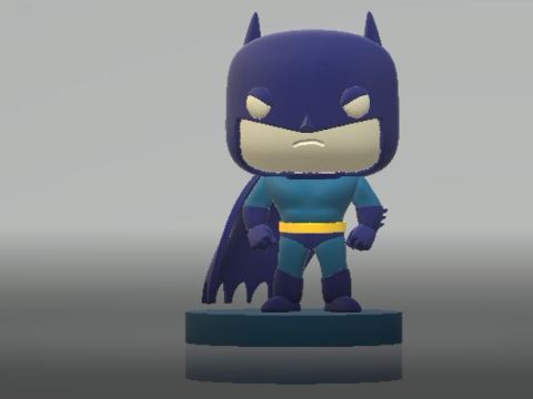 3D superhero model 3D Print Model