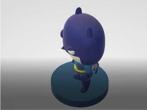 3D superhero model 3D printmodel