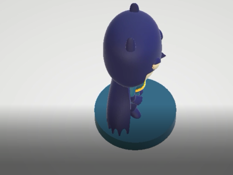 3D superhero model 3D printmodel