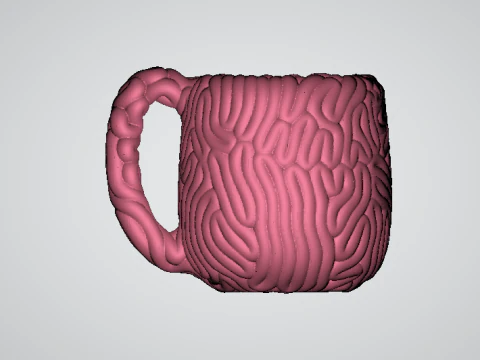 Brain Mug toy 3d printable model 3D Print Model