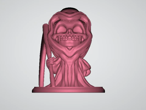 Grim Reaper Holding Scythe 3d printable model 3D Print Model
