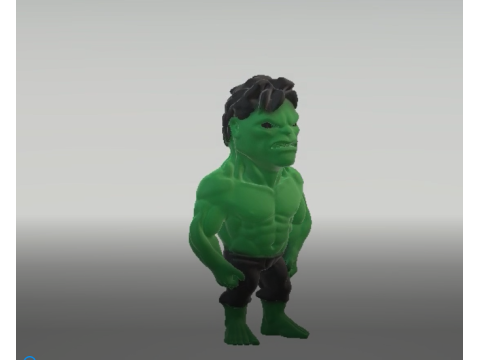 Hulk smartphone Prompts 3d printable model 3Dプリントモデル
