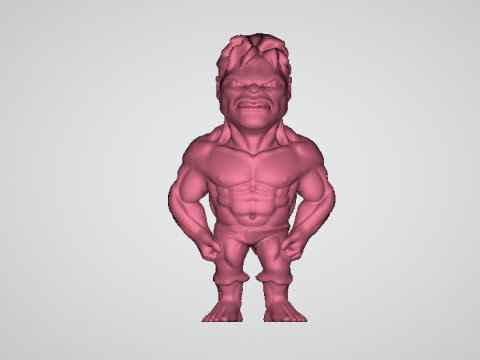 Hulk smartphone Prompts 3d printable model 3Dプリントモデル
