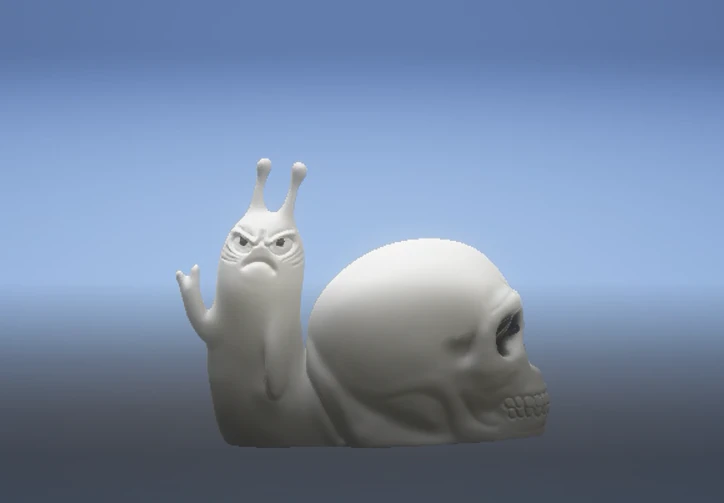 The Lich Snail Skull Version 3d printable model 3D Print Model .c4d .max .obj .3ds .fbx .stl .blend 