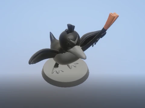 Farfetchds pull back car toy 3d printable model 3D Print Model