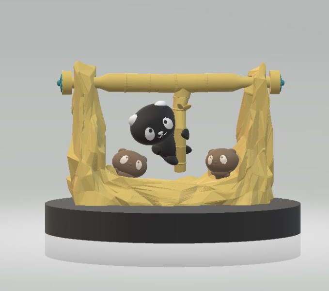 Playful Cartoon Cat 3d printable model 3D Print Model .c4d .max .obj .3ds .fbx .stl .blend 