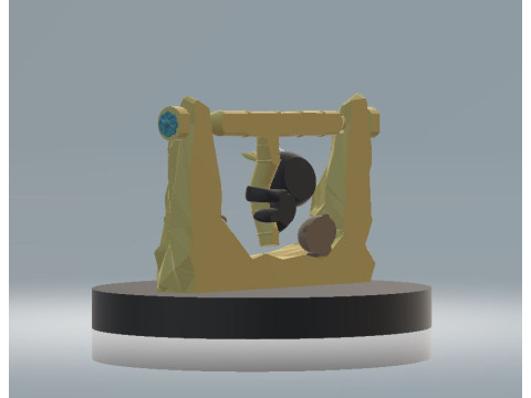 Playful Cartoon Cat 3d printable model 3D Print Model