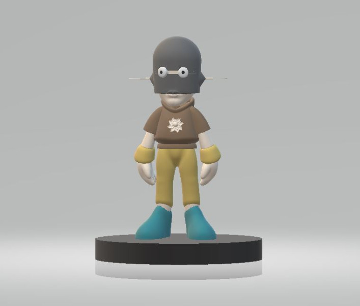 Grimy Bathroom toy 3d printable model Modelo de impresión 3D .c4d .max .obj .3ds .fbx .stl .blend 