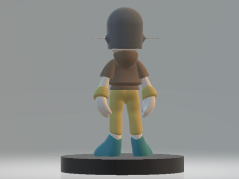Grimy Bathroom toy 3d printable model Modelo de impresión 3D