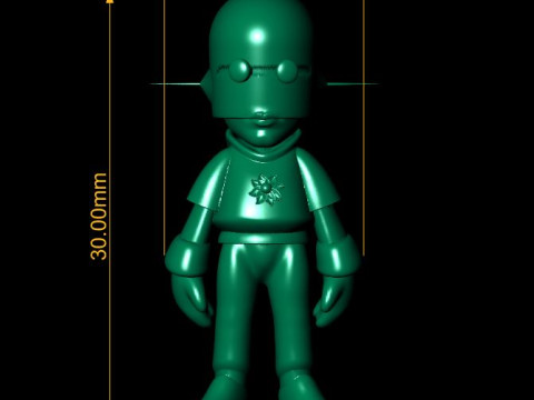 Grimy Bathroom toy 3d printable model Modelo de impresión 3D