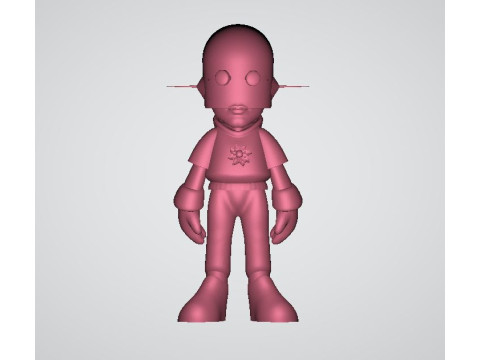 Grimy Bathroom toy 3d printable model Modelo de impresión 3D