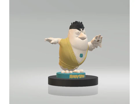 Patin Patan Thinking Egg 3d printable model 3D Print Model