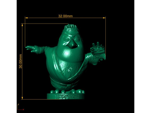 Patin Patan 思考蛋 3D 可打印模型 3D 打印模型