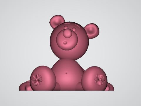 泰迪熊 3D 可打印模型 3D 打印模型