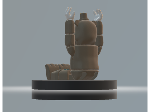 Fazbear Monkey 3d printable model 3D Druckmodell