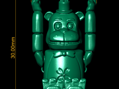 Fazbear Monkey 3d printable model 3D Druckmodell
