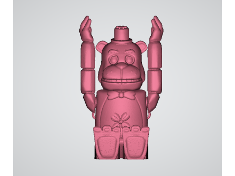 Fazbear Monkey 3d printable model 3D Druckmodell