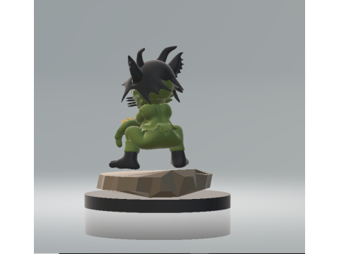 Ghana Monster 3d printable model 3D Print Model