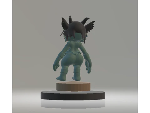 Creepy cute character 3d printable model 3D Print Model