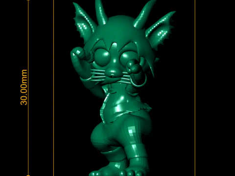Son Goku toy 3d printable model 3D Print Model