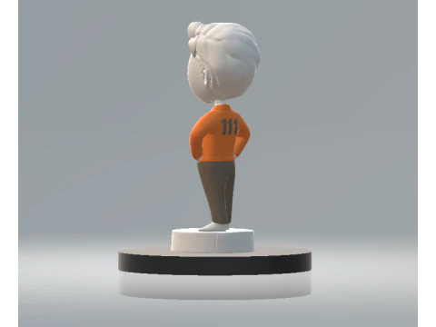Vault Tec Vault Boy 3d printable model 3D Print Model