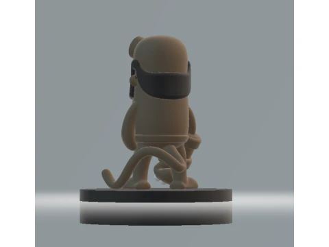 Mini Hellboy Toy 3d printable model 3D Print Model