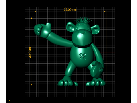 Stuffed Monkey Toy 3d printable model 3D Druckmodell