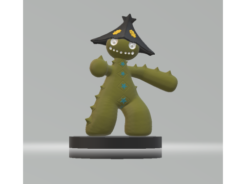 Cacturne Toy 3D printable Model Model do druku 3D